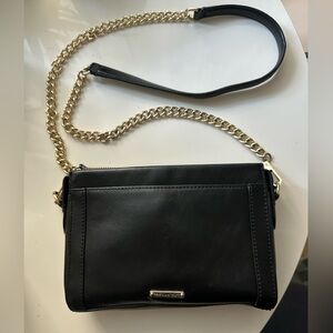 Rebecca Minkoff Crosby Black Leather Crossbody Bag